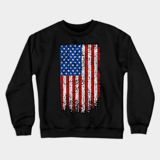 USA flag Crewneck Sweatshirt